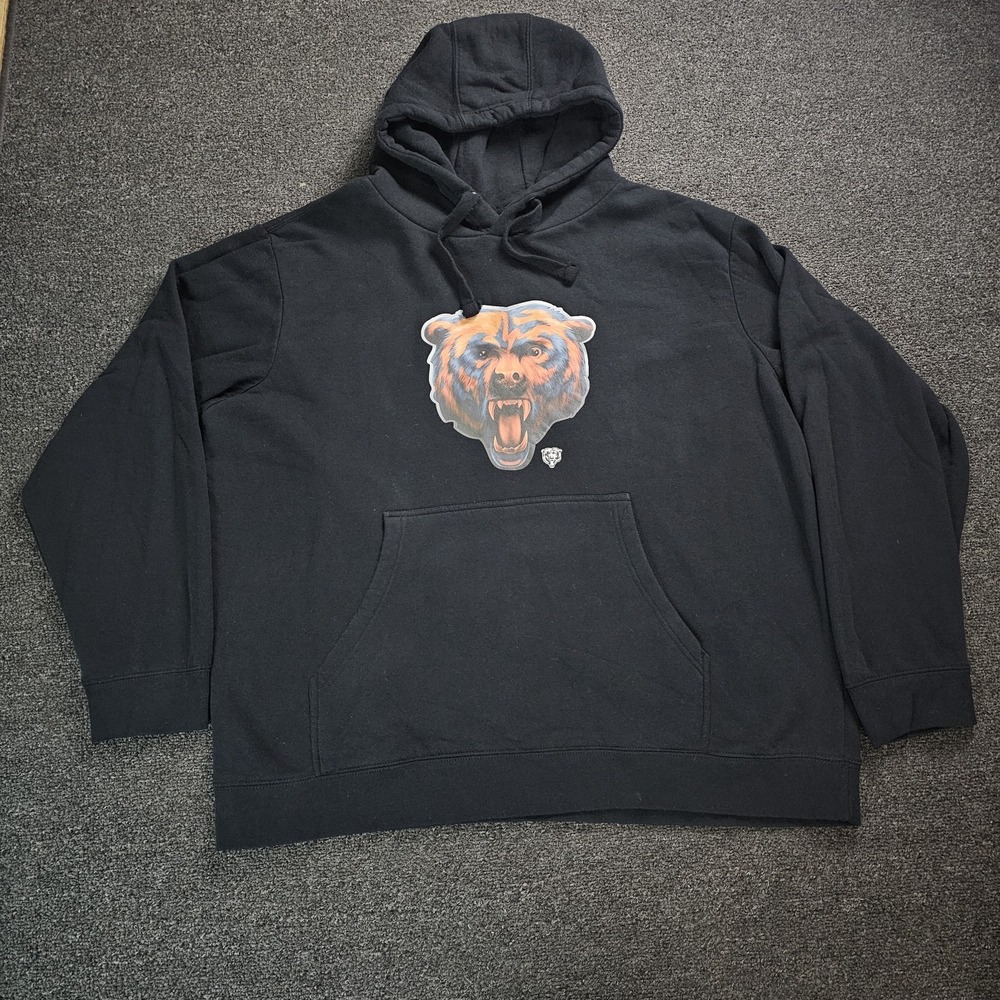 NFL Pro Line Chicago Bears Hoodie Mens 2XL Black Khalil Mack 52 Graphic Pullover
